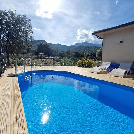 Domaine U Filanciu - Casa Chiara - Centru Di Corsica Villa Moltifao Eksteriør bilde