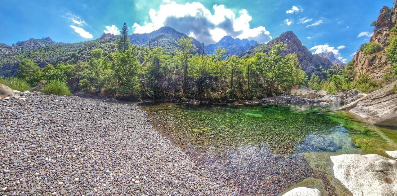 Domaine U Filanciu - Casa Chiara - Centru Di Corsica Villa Moltifao Eksteriør bilde
